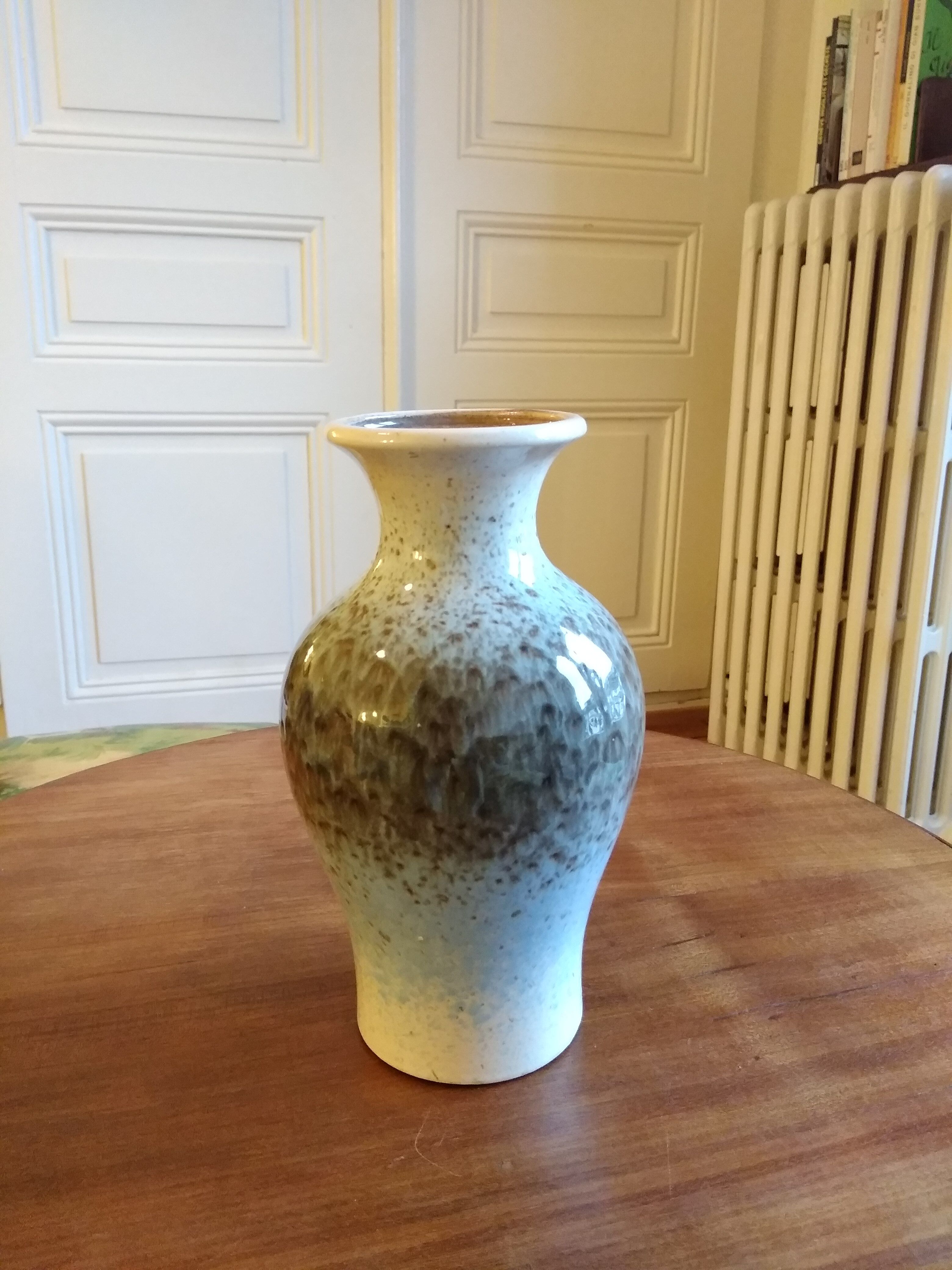 1970s West German Ceramic Vase by Scheurich