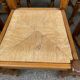 6 solid wood chairs carved and straw-covered with high farmhouse-style backs