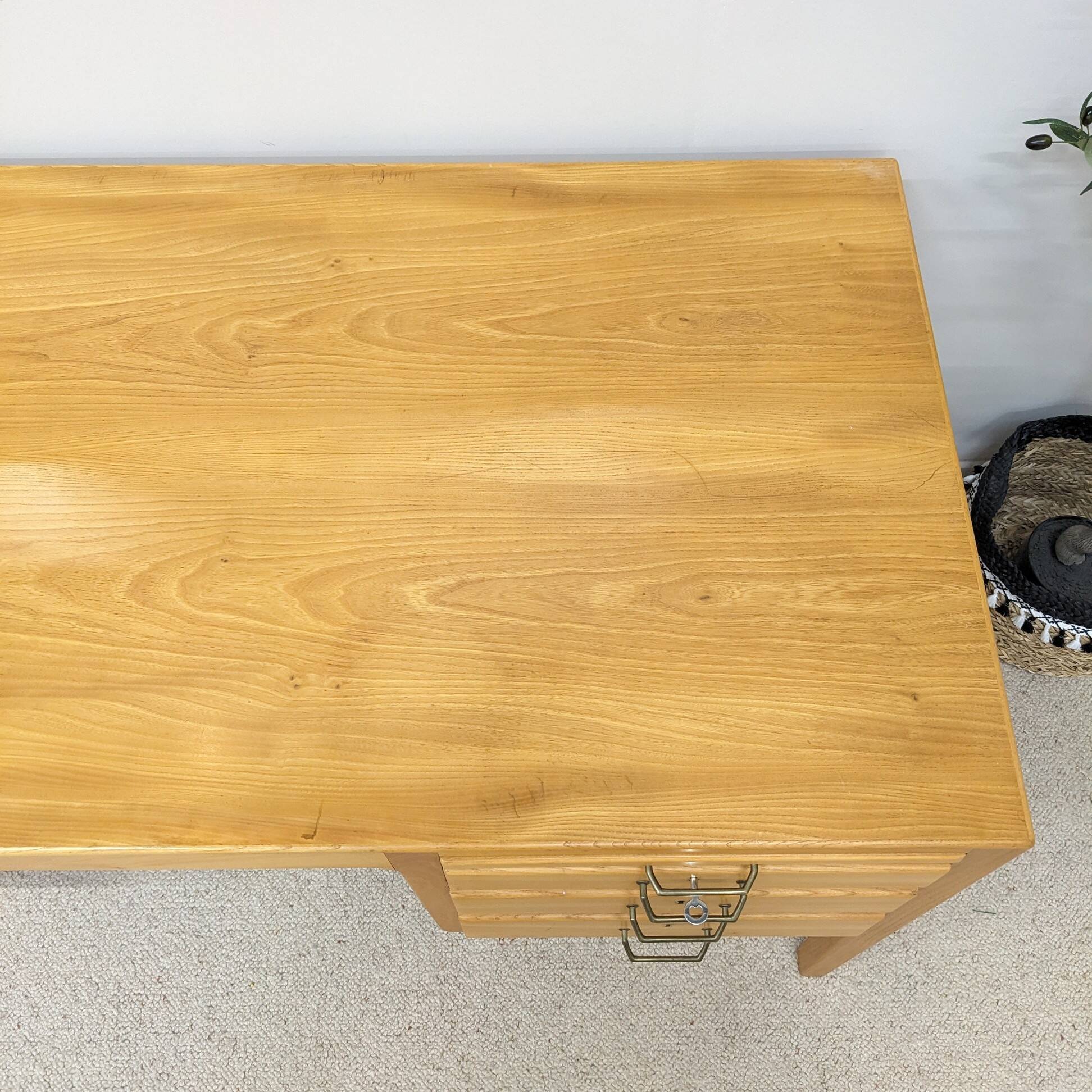 Vintage oak desk