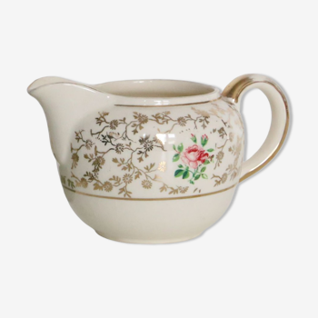 Crémier en céramique villeroy et boch, pot à lait, vintage, france, 1950