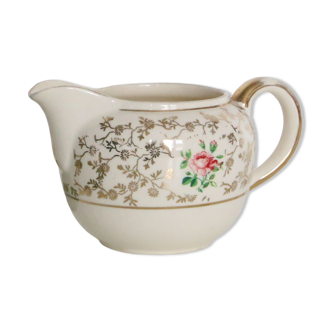 Villeroy and boch ceramic creamer, milk jug, vintage, france, 1950