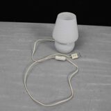 Lampe de table en verre de Murano champignon du milieu du siècle, Italie, années 1970.