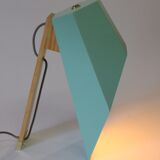 Lampe de table en bois polychrome Seletti minimaliste