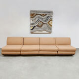 Vintage Italian design modular sofa