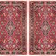 Oriental carpet Iran Kashan (pair) 0.70 x 1.40 metres