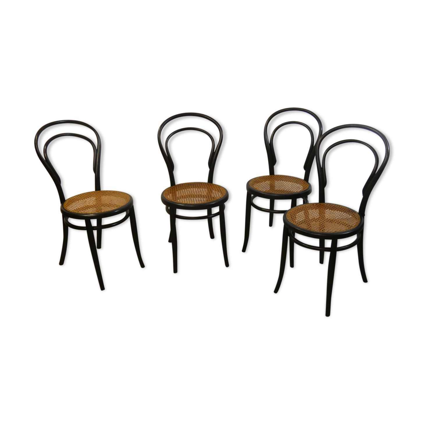 Set of 4 chairs type n°14 from Jacob and Joseph Kohn