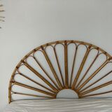 Headboard 2 people shape peacock