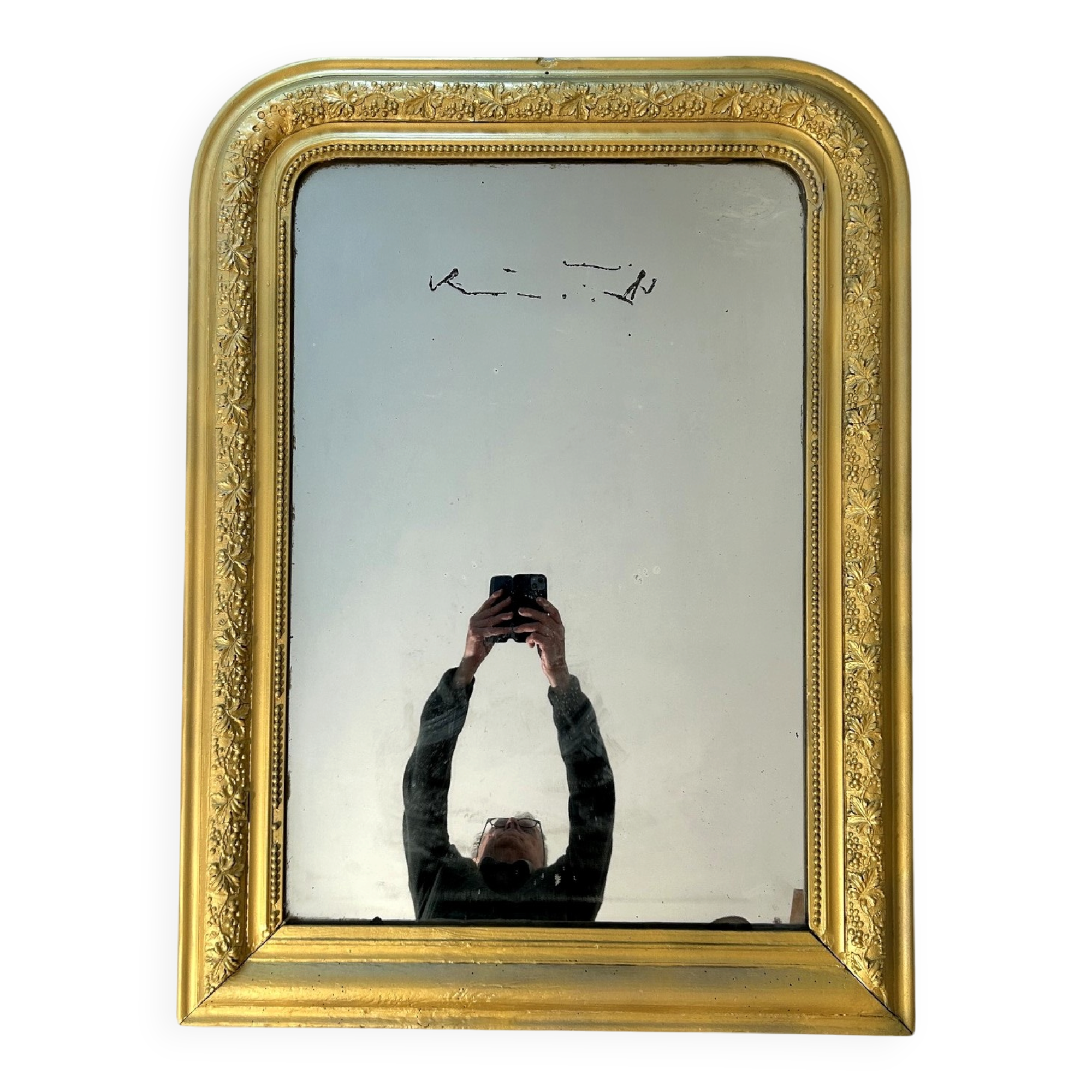 Vends miroir de cheminée ancien