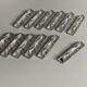 12 vintage crystal knife holders