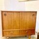 Vintage Scandinavian bar cabinet – compact sideboard from the 1960s