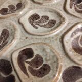 French vintage Pornic oyster plate