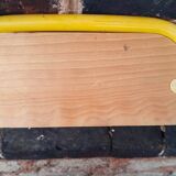 Set of three vintage children's school chairs