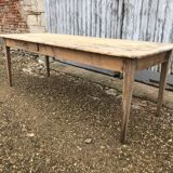 Old pine farm table