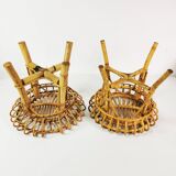 Para puf- taboretów Boho,