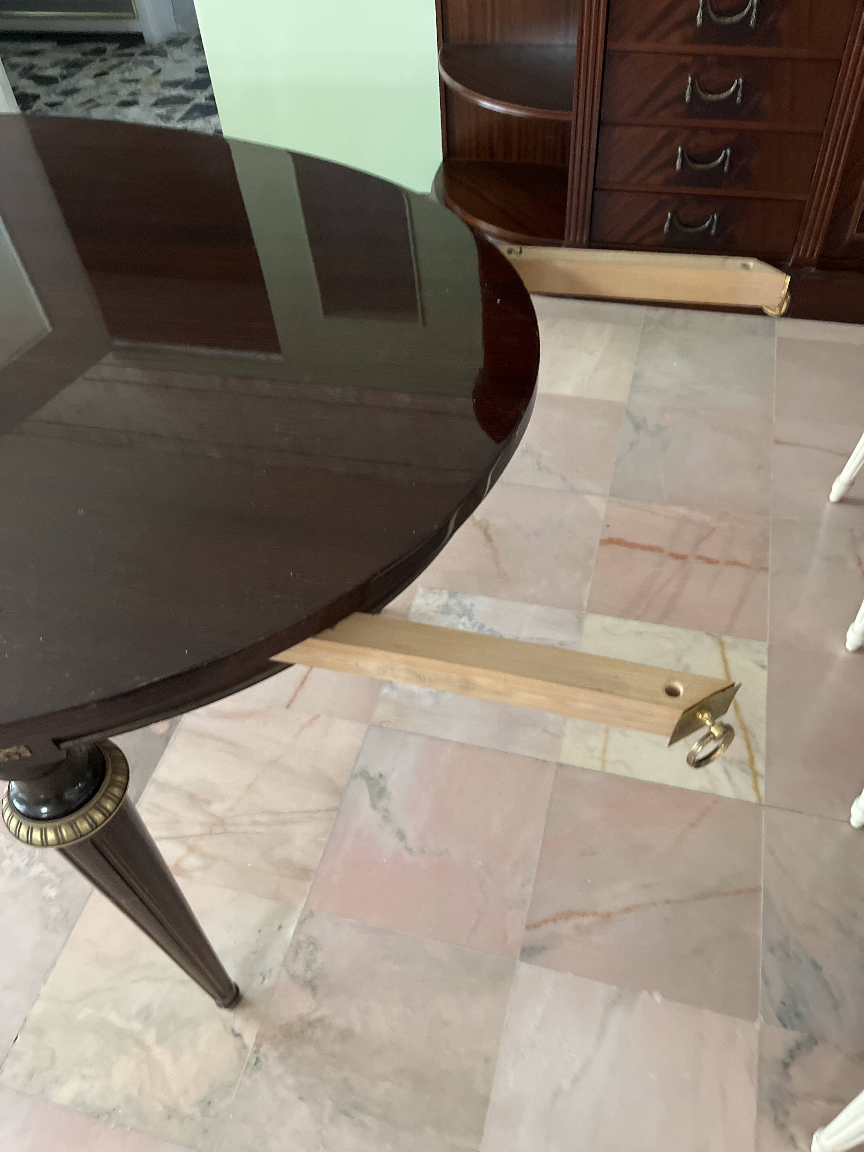 Louis XVI oval table