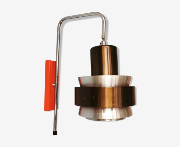 Lampe murale de design danois, Brouillard et Morup, années 70
