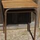 School table School desk wood metal vintage