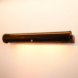 Old reading light in patinated brass with double bulbs