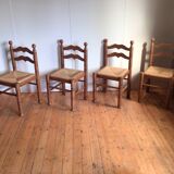 Chaises de salle à manger en bois