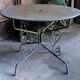 Salon de jardin en fer