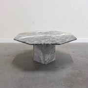 Vintage marble coffee table, 1970s