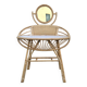 Anne bamboo dressing table vintage, 1960s