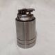 Chrome steel table lighter, vintage 1970s