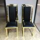 4 Michel Mangematin chairs, 1970