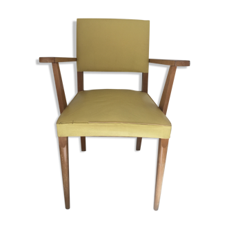 Chaise avec accoudoirs  années 50