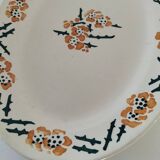 Plat ovale Faïence Longchamp