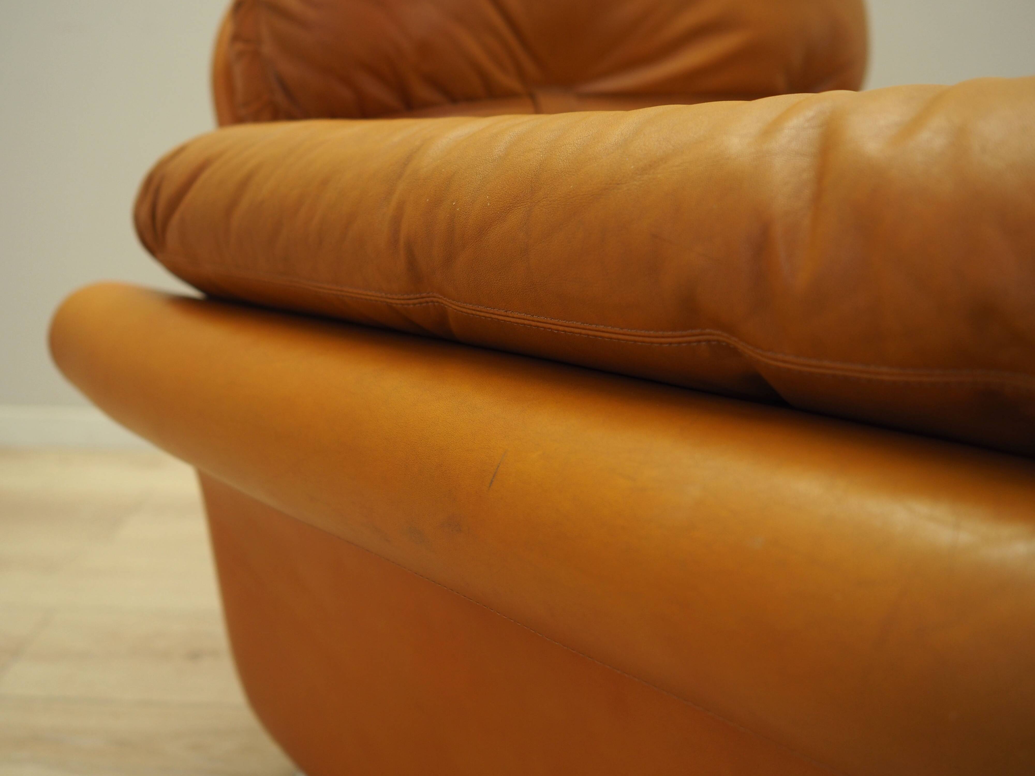 Orange armchair, Space Age design, 1960s, production: Italy