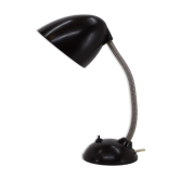 1950s bakelite table lamp, czechoslovakia