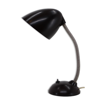 Lampe de table en bakélite des années 1950, Tchécoslovaquie