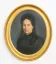 19th-century portrait depicting a woman dressed in black.