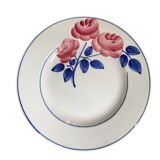 Dessert plates with rose decoration HBCM