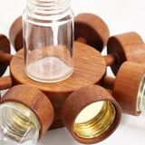 Scandinavian teak spice wheel digsmed 1964