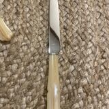 Couteau inox et nacre