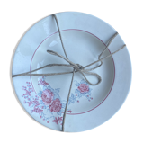 6 assiettes Thalie St Amand
