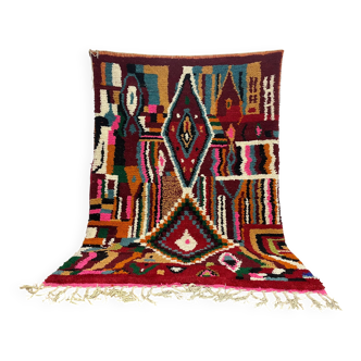 Handmade artisanal Berber rug 3x2 m