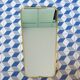 Free form mirror 45X80 cm brass frame
