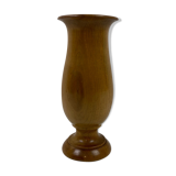 Light wooden vase 20cm