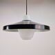 Opaline Glass Pendant Lamp attributed to Louis Kalff for Philips, 1960s