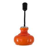Orange opaline suspension from the 1970s.