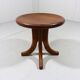 Tabouret en teck massif Dyrlund 1970-80's