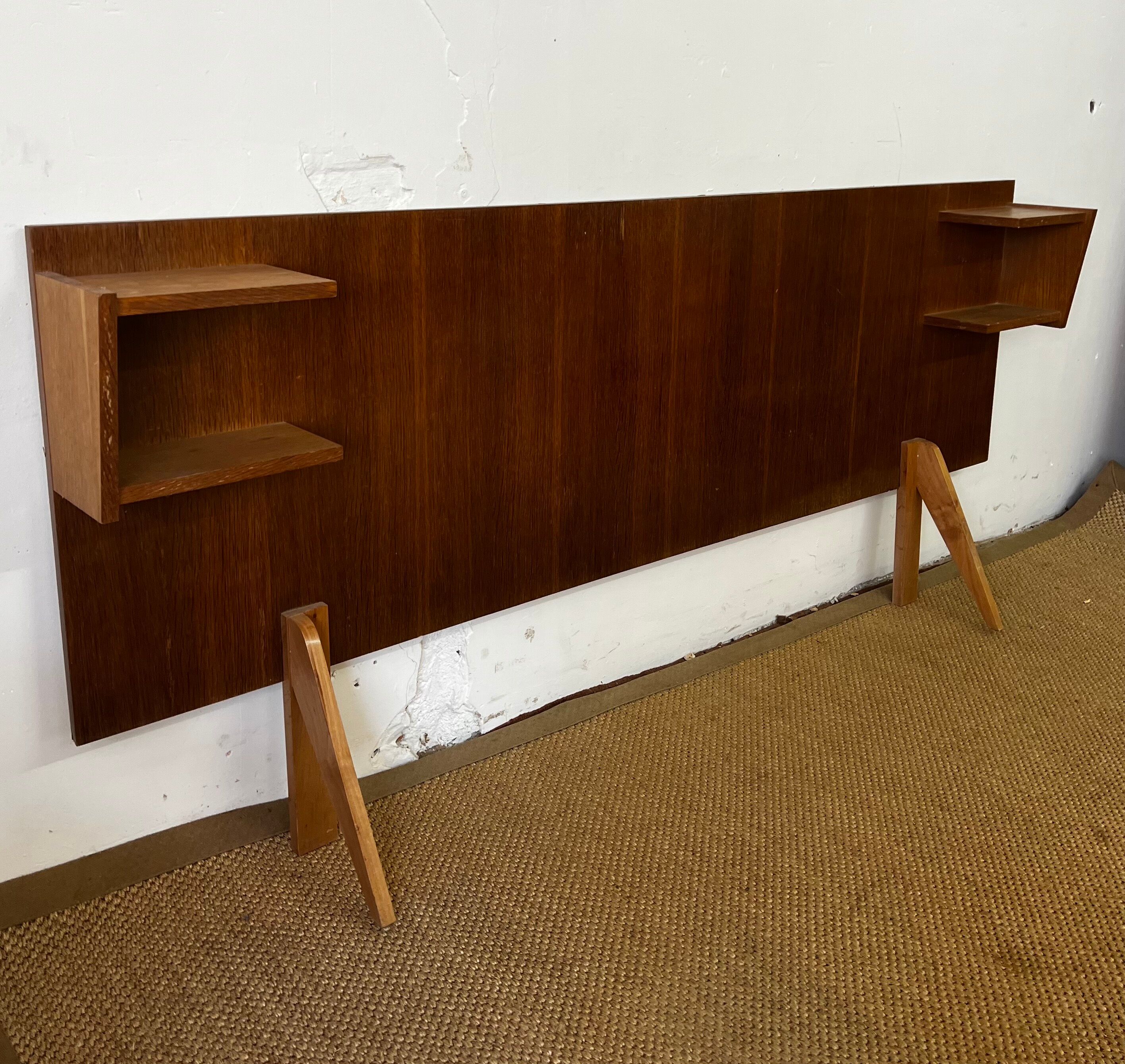 Vintage wooden headboard