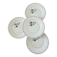 4 vintage flat plates from the Salins factory 210636