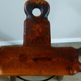 Brutalist style bar stool