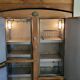 Solid oak refrigerator cabinet gelkit