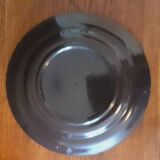 12 stoneware dessert plates from the 70s