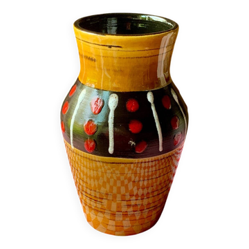 Ceramic vase West Germany Scheurich 1970